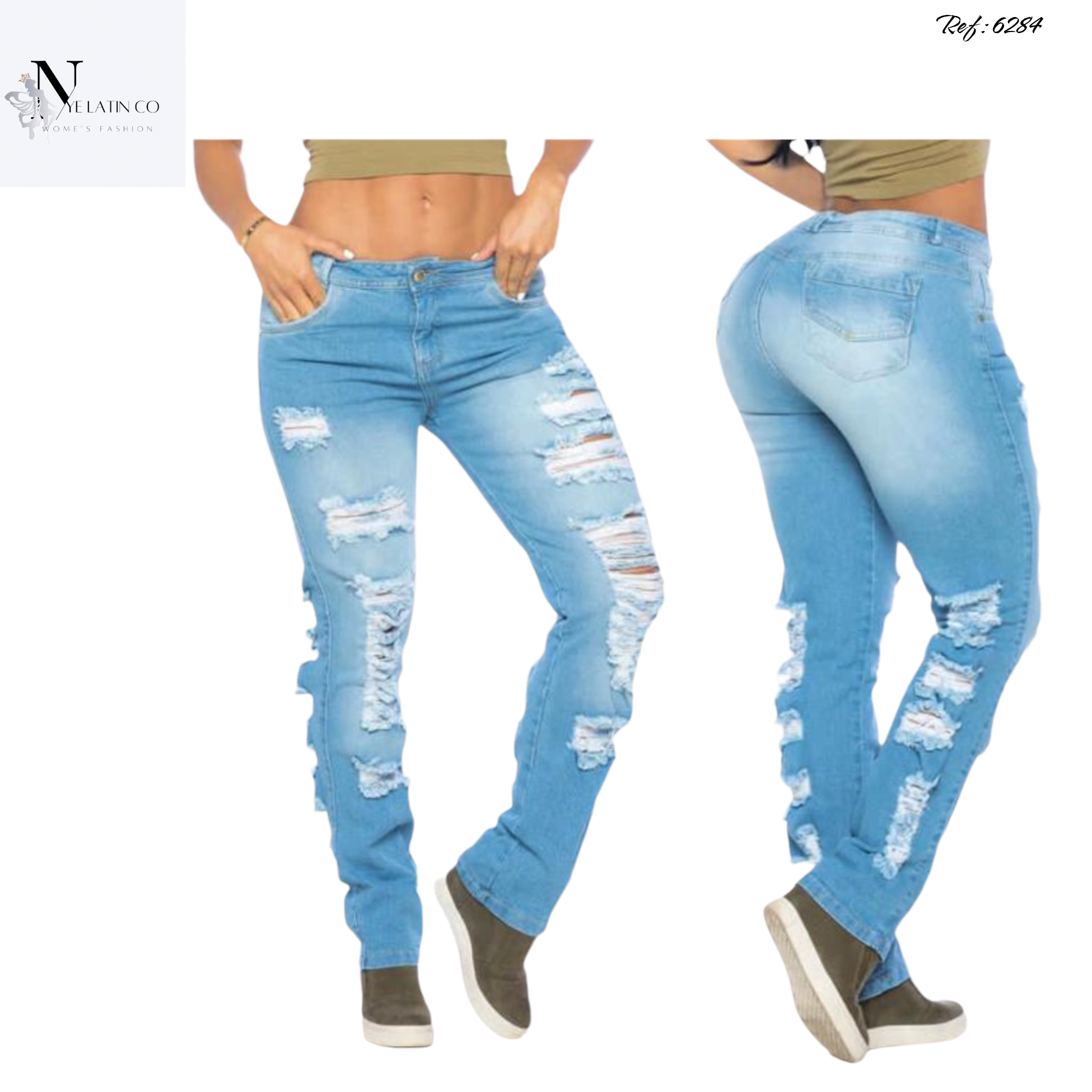Tina 100% Authentic Colombian Push Up Jeans – Colombian Jeans Wholesale